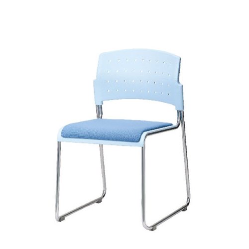 큐티 B (스카이블루) 의자